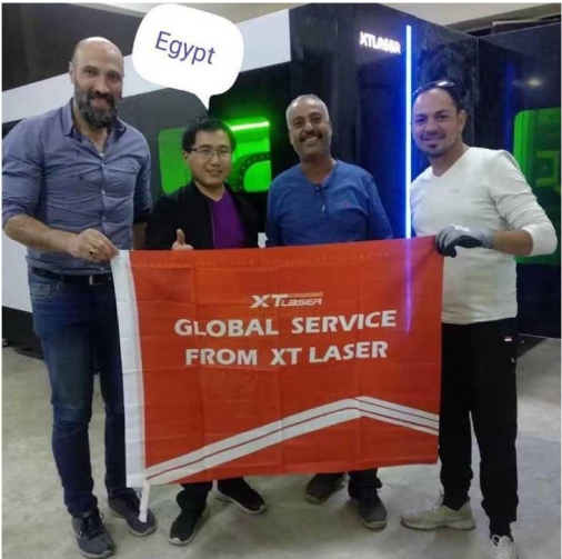 Уайымсыз қызмет жаңа күннен басталады XTlaser сатудан кейінгі жаһандық қызмет көрсету желісі Пакистан станциясы